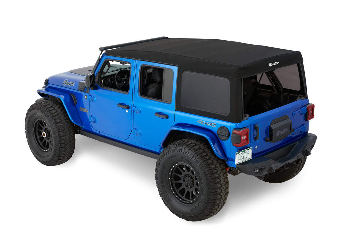Supertop Jeep '18-26 Wrangler JL 4-Door Premium Black Twill Bestop