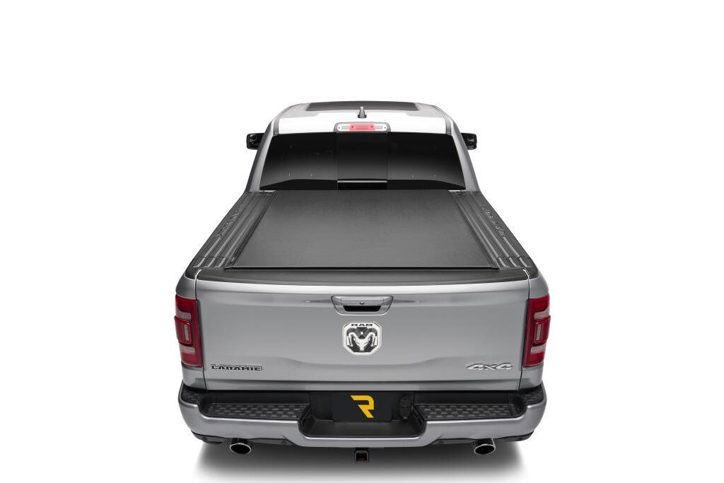 Lo Pro Tonneau Cover Black 2012-2018 (2019-2024 Classic) Ram 1500/2012-2025 2500/3500 6 Foot 4 Inch Bed with RamBox Truxedo
