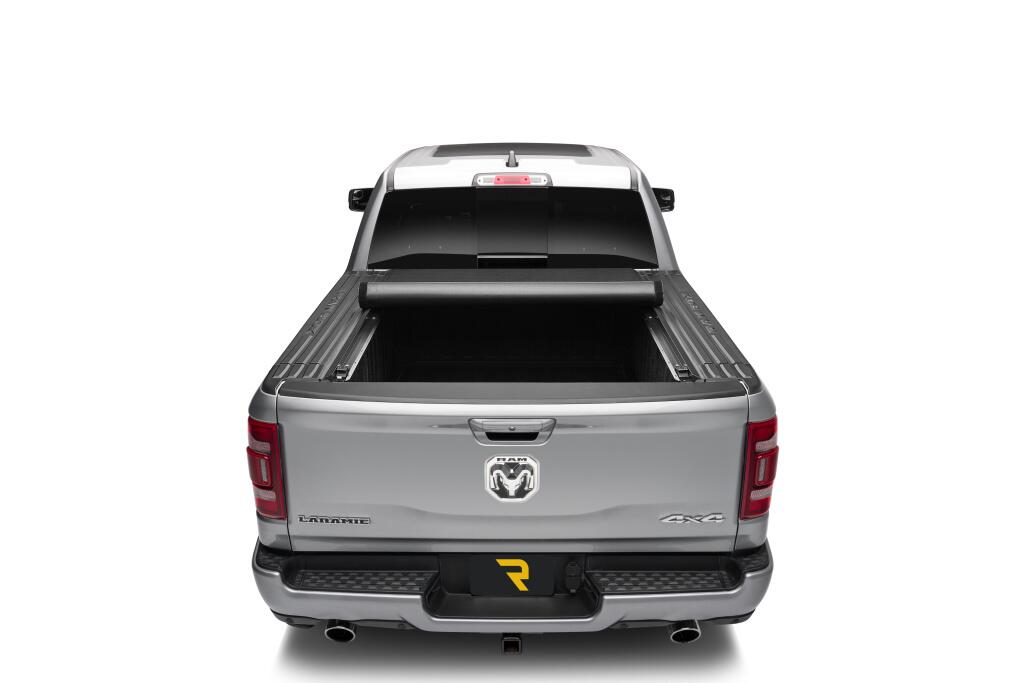 Lo Pro Tonneau Cover Black 2012-2018 (2019-2024 Classic) Ram 1500/2012-2025 2500/3500 6 Foot 4 Inch Bed with RamBox Truxedo