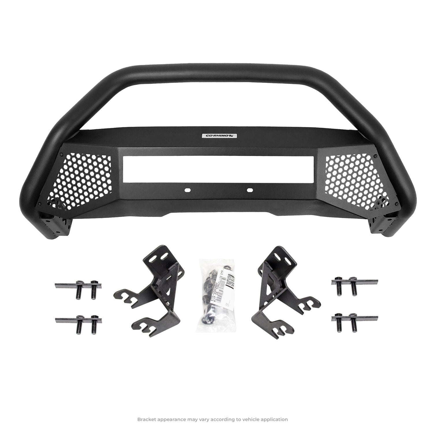 RC4 LR with Mounting Brackets Textured Black 2011-2016 Ford F-250/F-350 Go Rhino