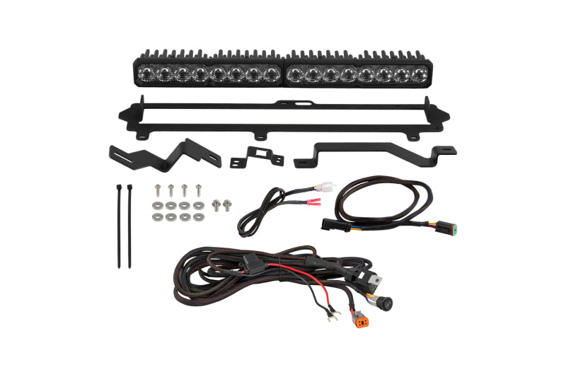 Diode Dynamics 2022-2026 Toyota Tundra Pro Grille SS20 Sport LED Kit White Driving ABL 6000K