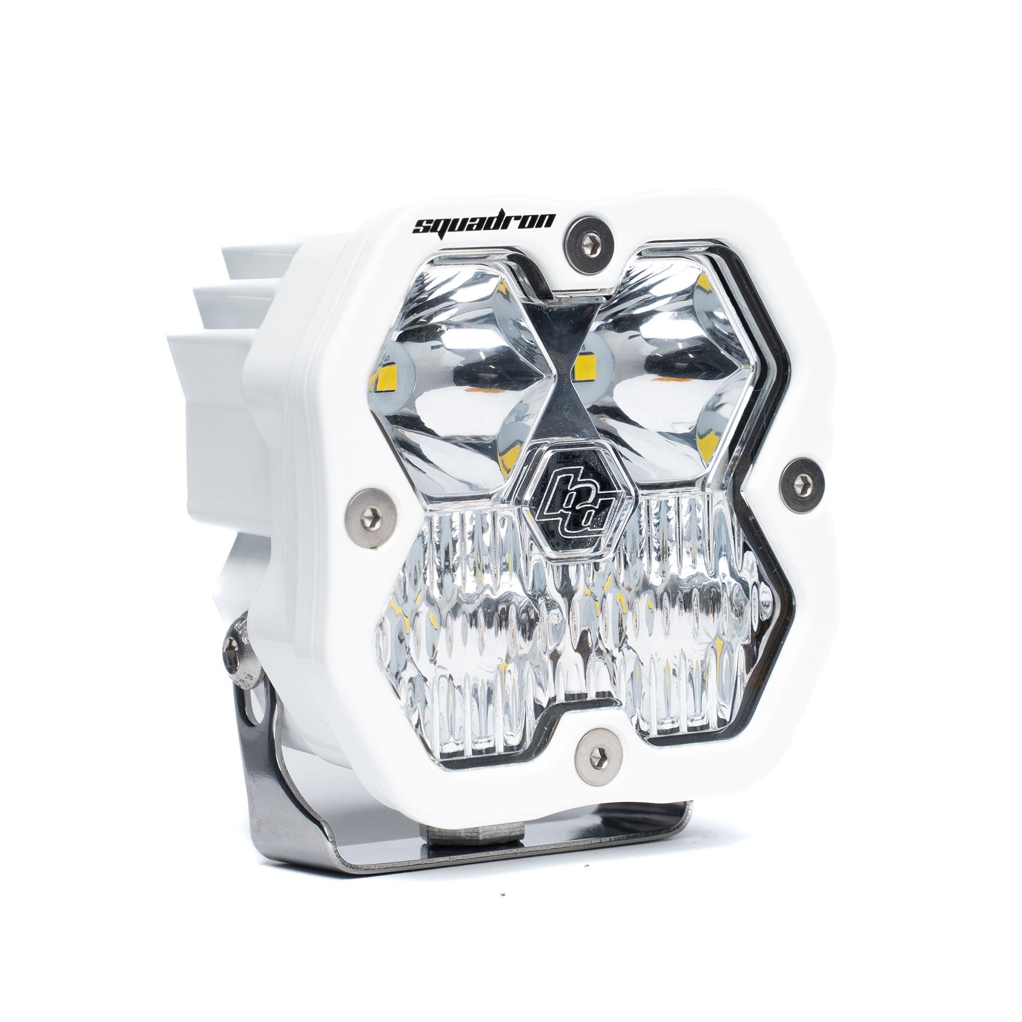 Squadron 2.0 Sport White LED Auxiliary Light Pod Universal Clear Baja Designs