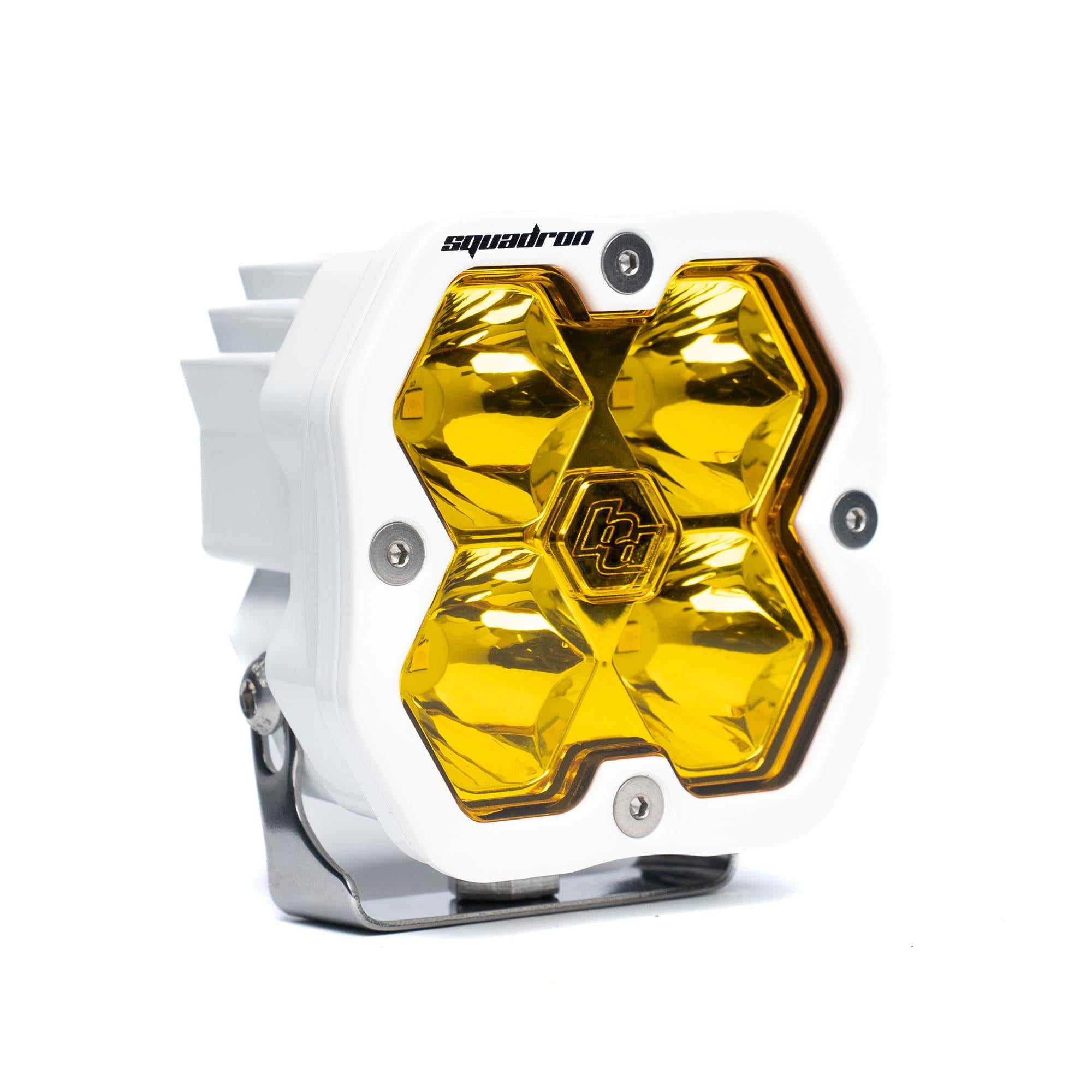 Squadron 2.0 Sport White LED Auxiliary Light Pod Universal Baja Amber  Baja Designs