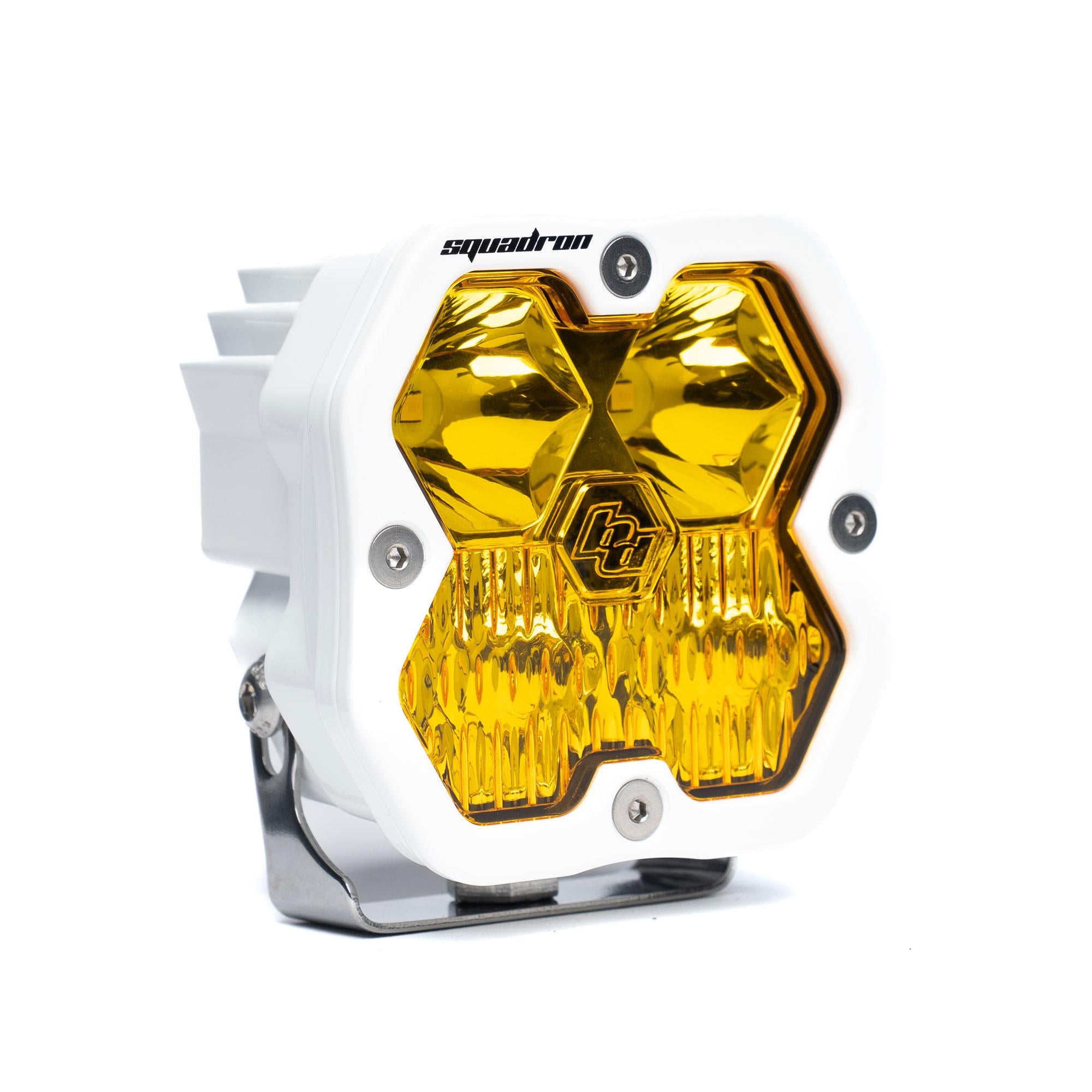 Squadron 2.0 Sport White LED Auxiliary Light Pod Universal Baja Amber  Baja Designs