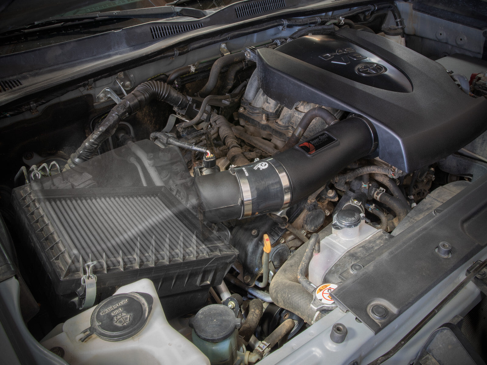 Super Stock Induction System w/ Pro Dry S Filter Toyota Tacoma 16-23 V6-3.5L aFe Power