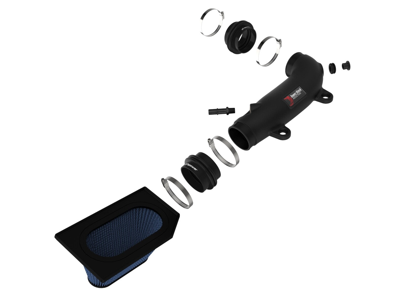 Super Stock Induction System w/ Pro 5R Filter Jeep Wrangler (Jl)/Gladiator (Jt) 18-26 V6-3.6L aFe Power