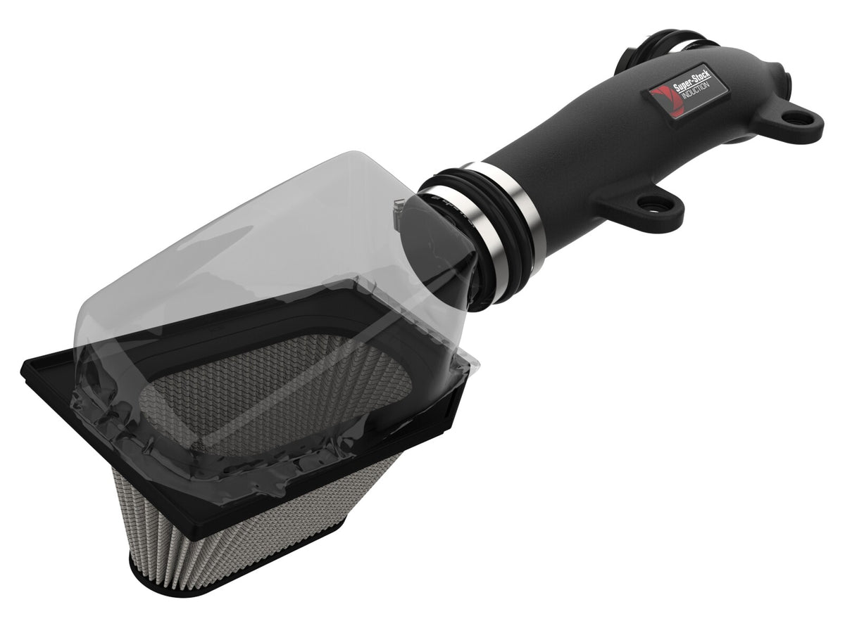 Super Stock Induction System w/ Pro Dry S Filter Jeep Wrangler (Jl) 18-23 L4-2.0L (t) aFe Power