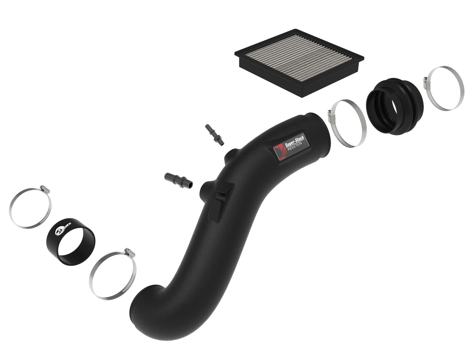 Super Stock Induction System w/ Pro Dry S Filter Ford F-150 15-20 V8-5.0L aFe Power