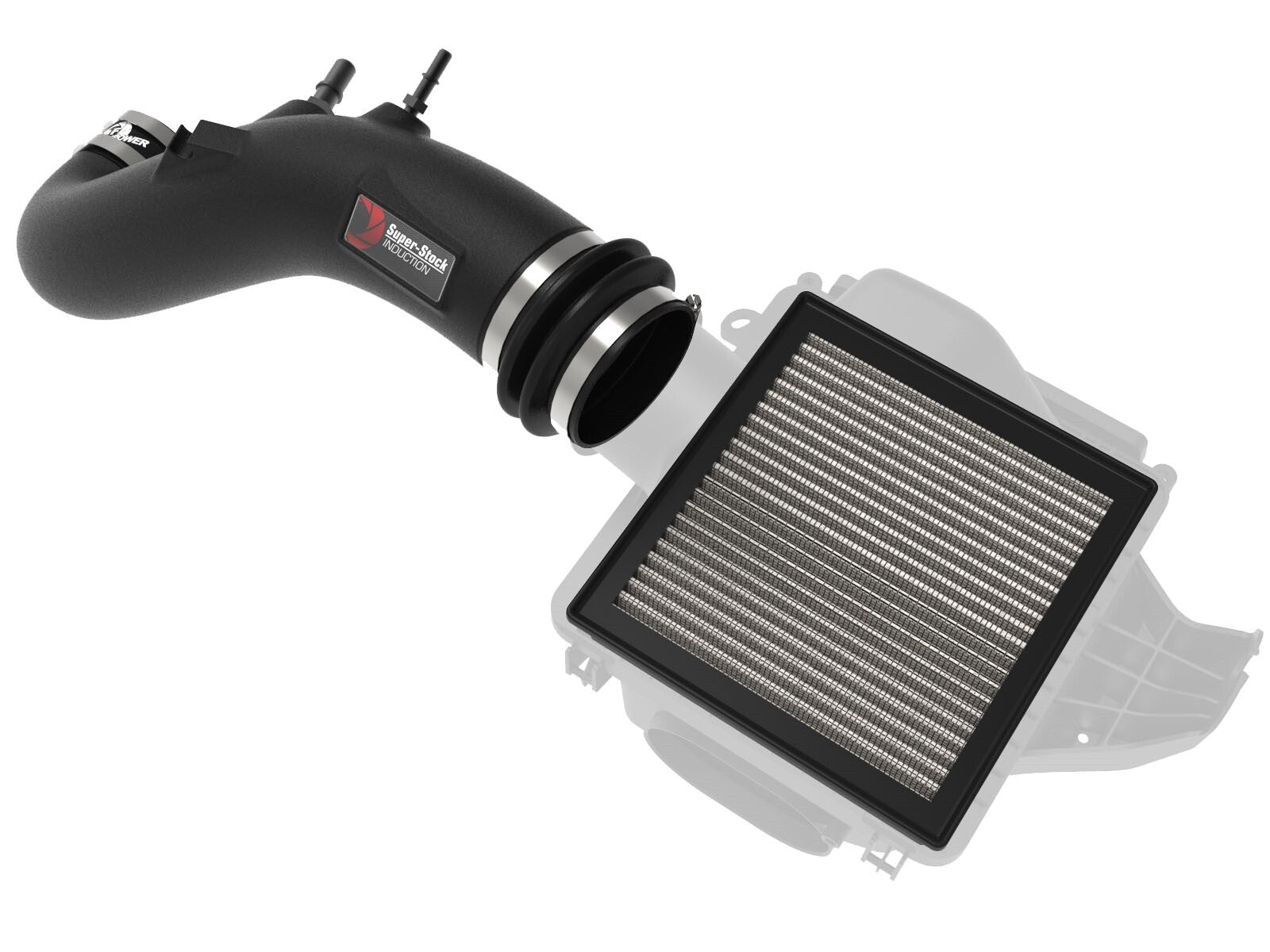 Super Stock Induction System w/ Pro Dry S Filter Ford F-150 15-20 V8-5.0L aFe Power