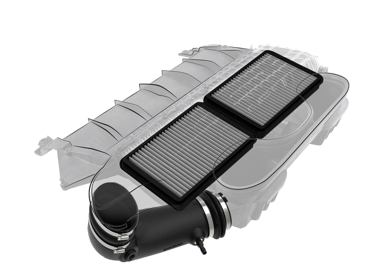 Super Stock Induction System w/ Pro Dry S Filter Ram 1500 Trx 21-24 V8-6.2L (sc) aFe Power