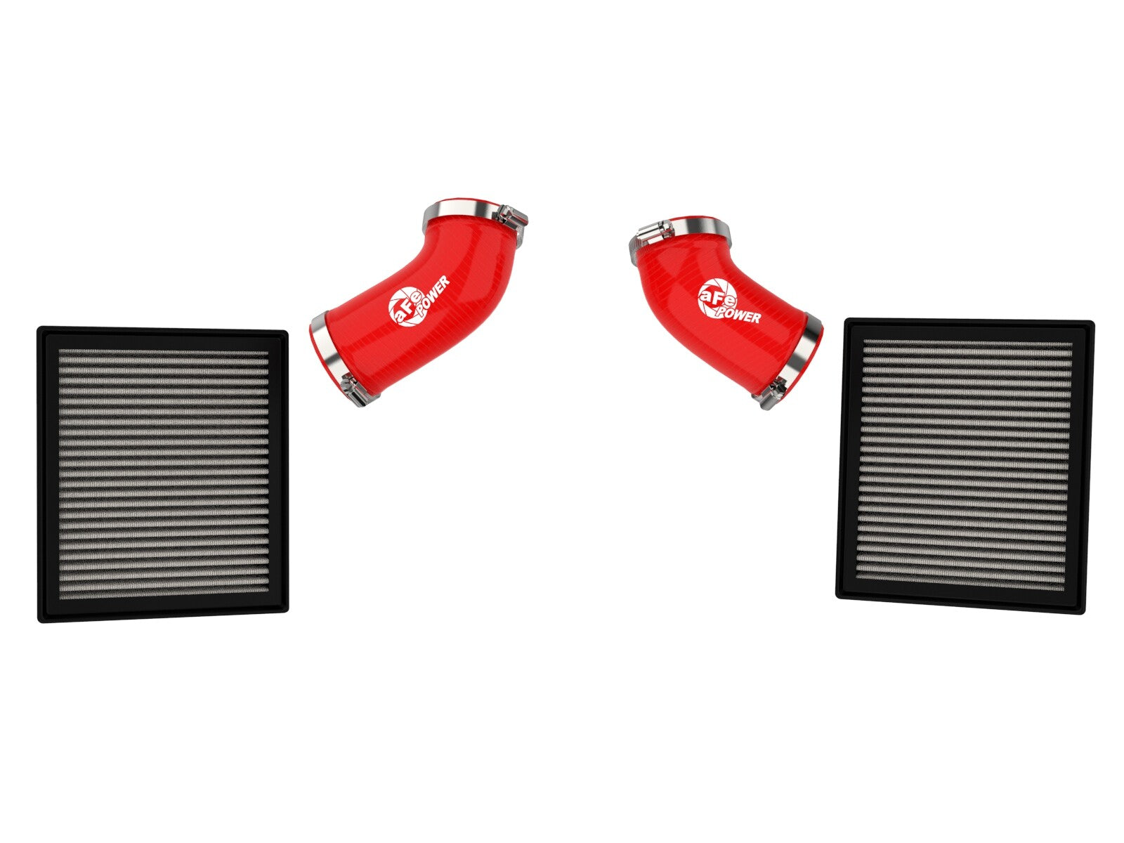 Super Stock Induction System Red w/ Pro Dry S Filter Toyota Tundra 22-26 V6-3.4L (tt) aFe Power