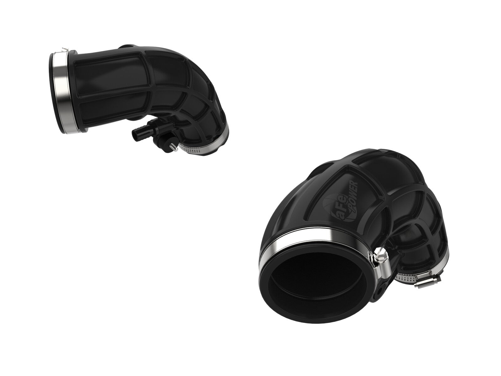 Turbo Inlet Pipes Black Toyota Tundra/ Land Cruiser 22-26 V6-3.4L (tt) aFe Power