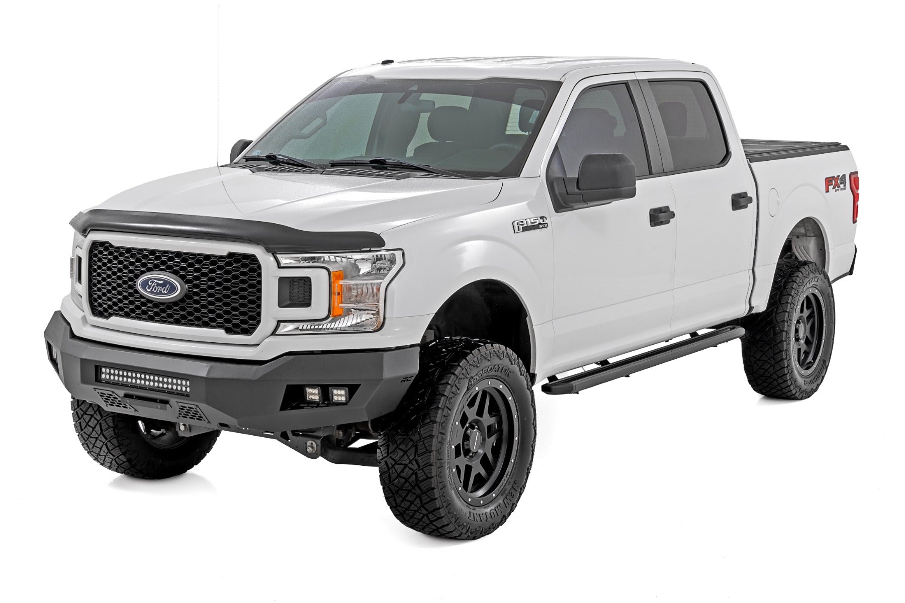 Multi-Color LED Running Boards Crew Cab Ford F-150/Lightning/F-250/F-350/Raptor (15-26) Rough Country