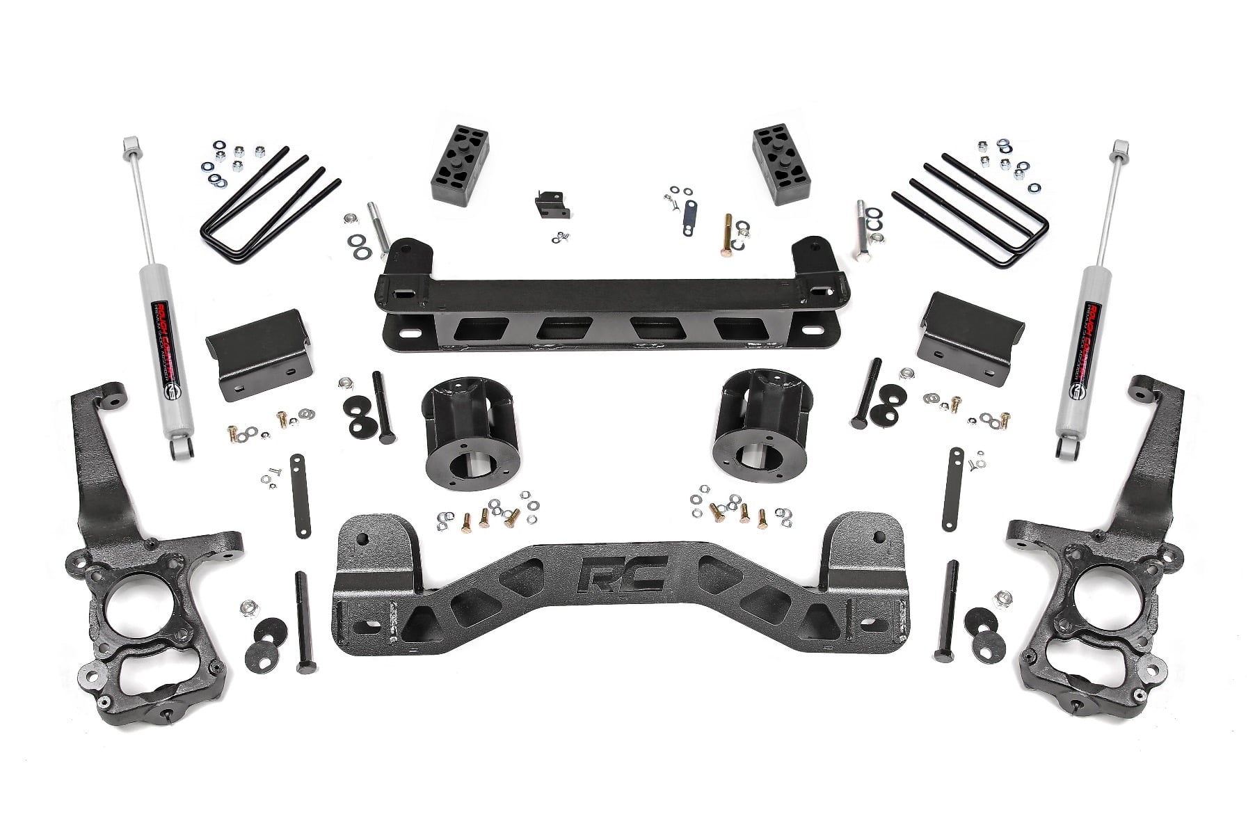 4 Inch Lift Kit Ford F-150 2WD (2015-2020) Rough Country