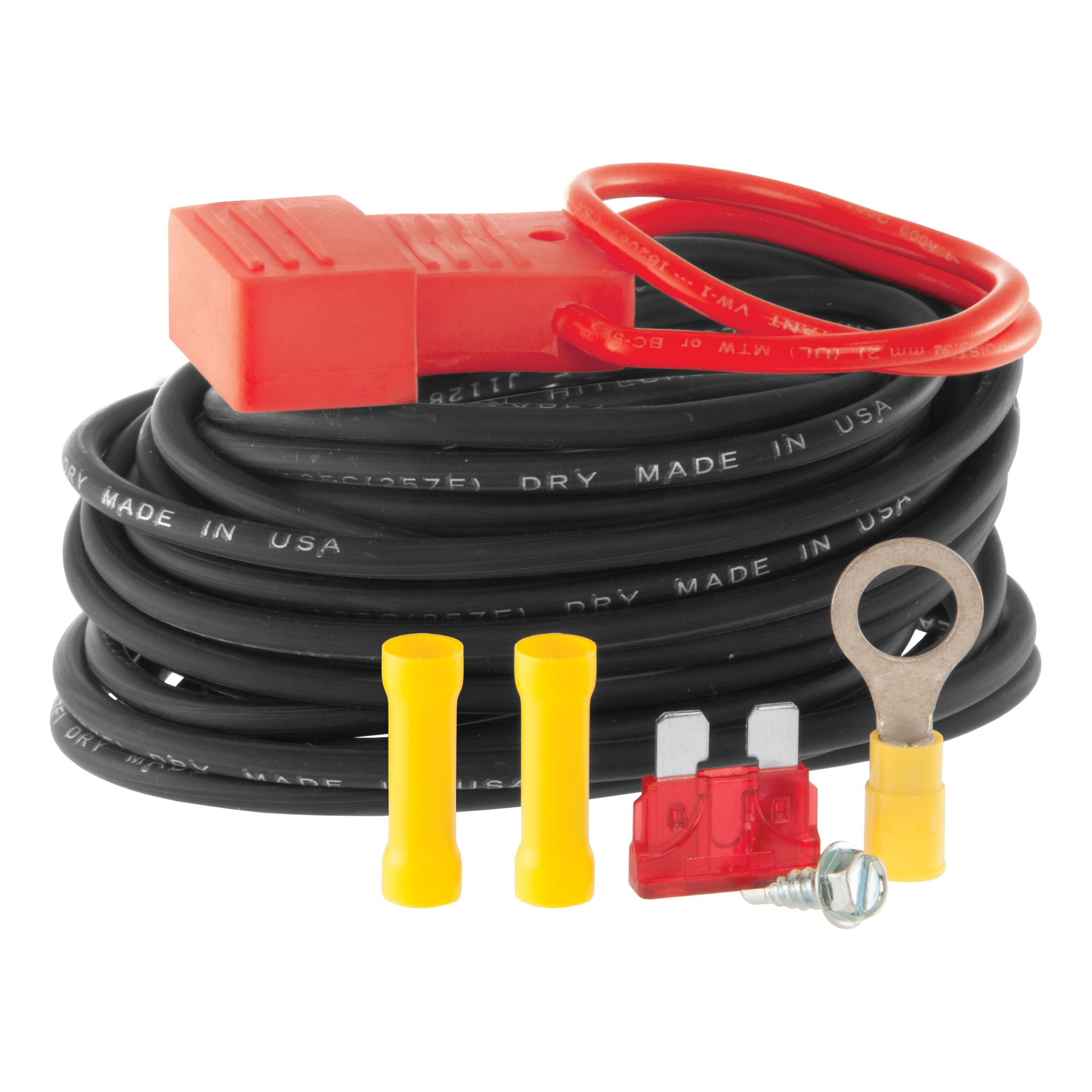 CURT Powered Converter Wiring Kit for Taillight Converter, 10 Amps Model 55151
