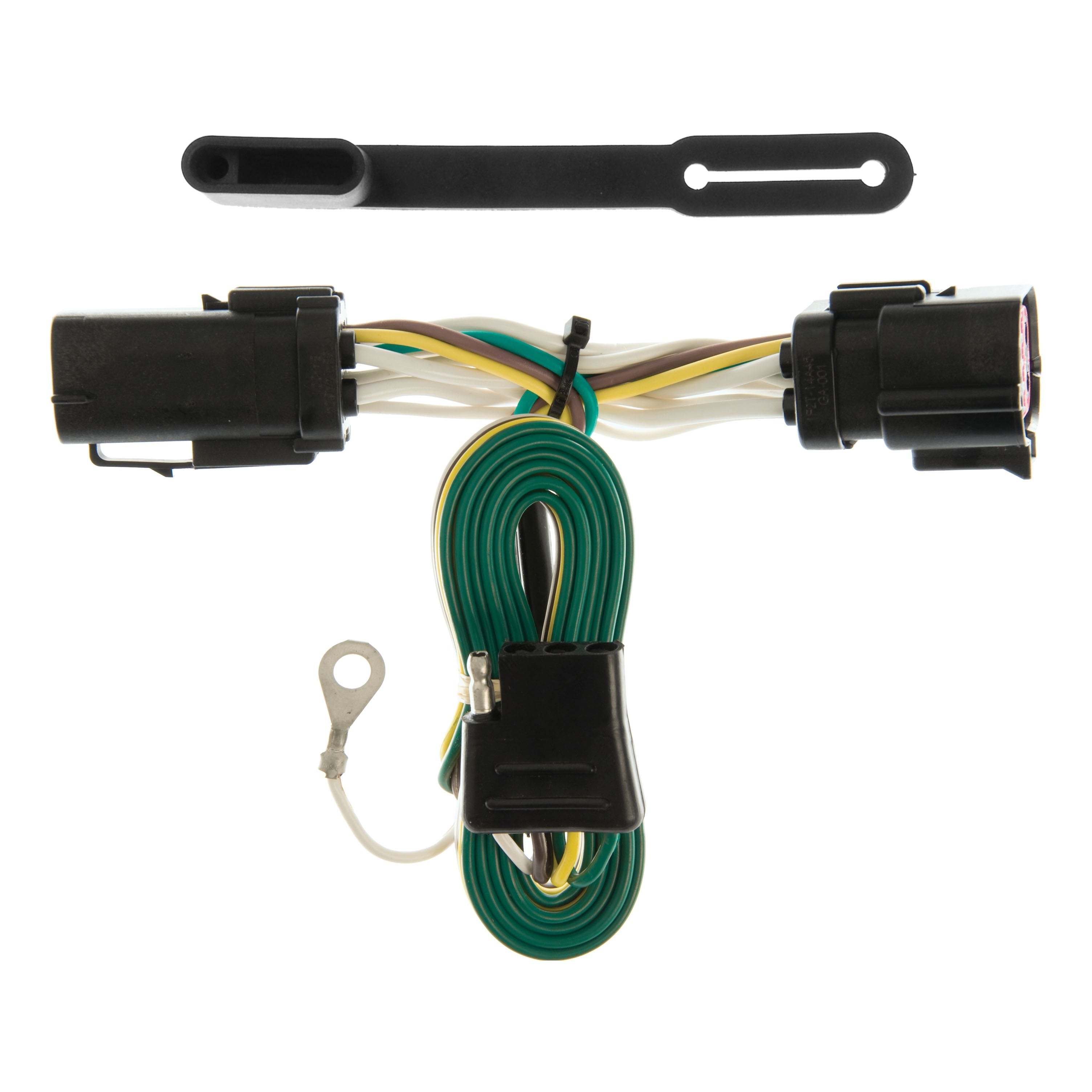 CURT Vehicle-Side Custom 4-Pin Trailer Wiring Harness, Fits Select Ford F-150, F-250 Model 55256