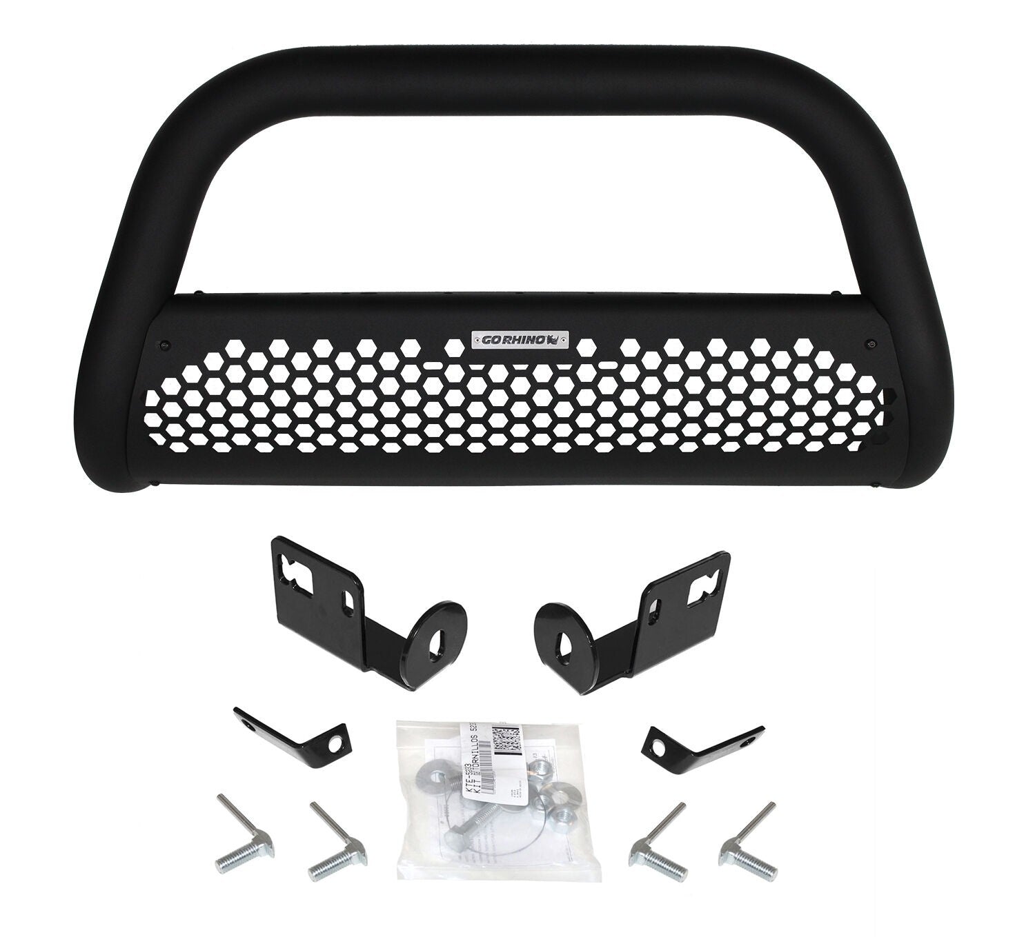 RC2 Bull Bar with Mounting Brackets Textured Black 2002-2005 Dodge Ram 1500/2500/3500 Go Rhino