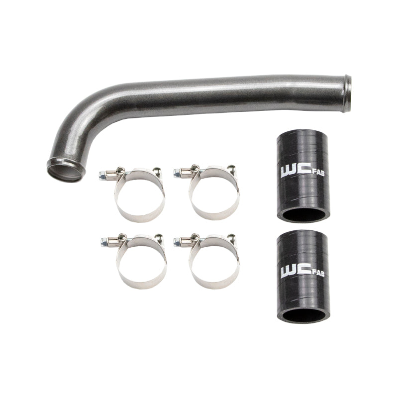 Wehrli 01-05 Chevrolet 6.6L LB7/LLY Duramax Upper Coolant Pipe - Orange Frost