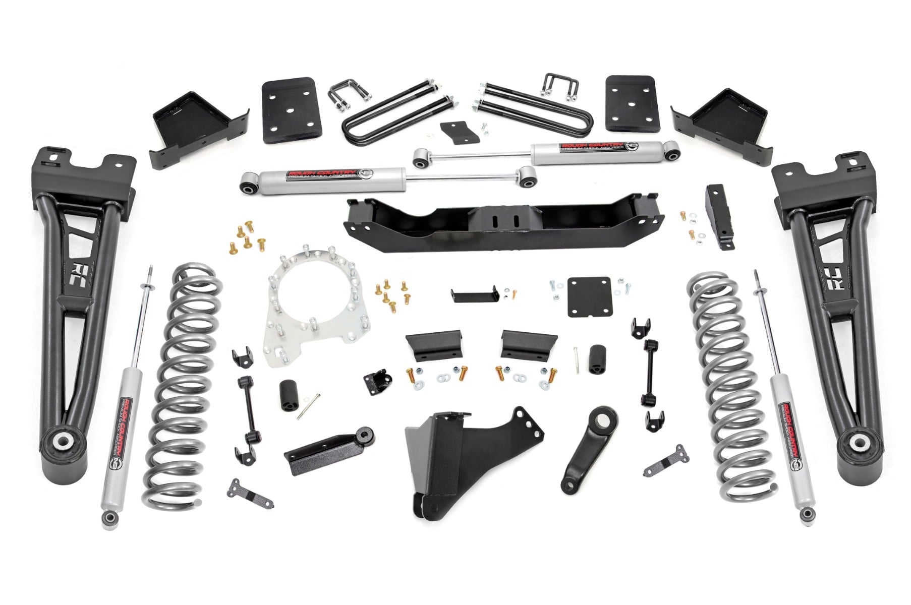 6 Inch Lift Kit Overloads Ford F-250/F-350 Super Duty 4WD (2017-2022) Rough Country