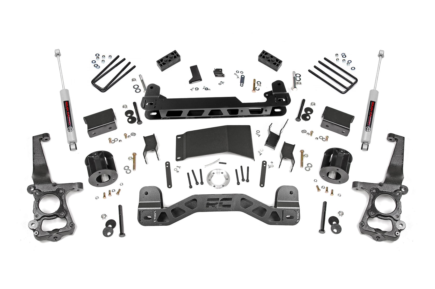 4 Inch Lift Kit Ford F-150 4WD (2015-2020) Rough Country