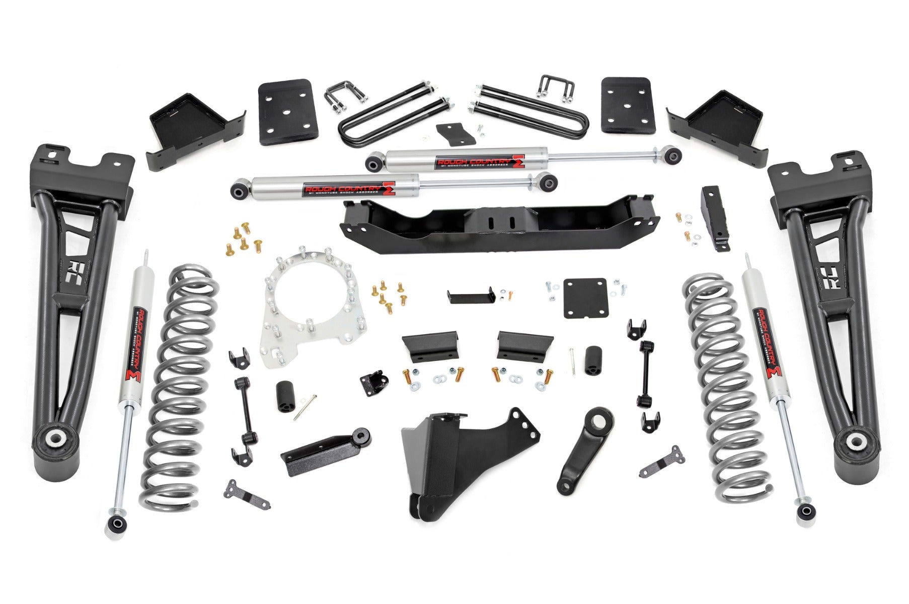 6 Inch Lift Kit R/A No OVLD M1 Ford F-250/F-350 Super Duty 4WD (17-22) Rough Country