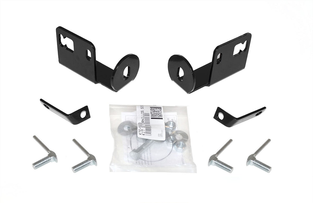 RC2 & RC2 LR Bull Bar Mounting Bracket Kit Only Textured Black 2015-2025 Ford F-150 Go Rhino
