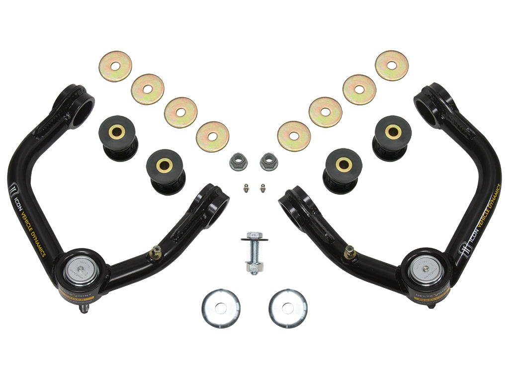 ICON 1996-2004 Toyota Tacoma/1996-2002 Toyota 4Runner, Tubular Upper Control Arm w/Delta Joint Kit