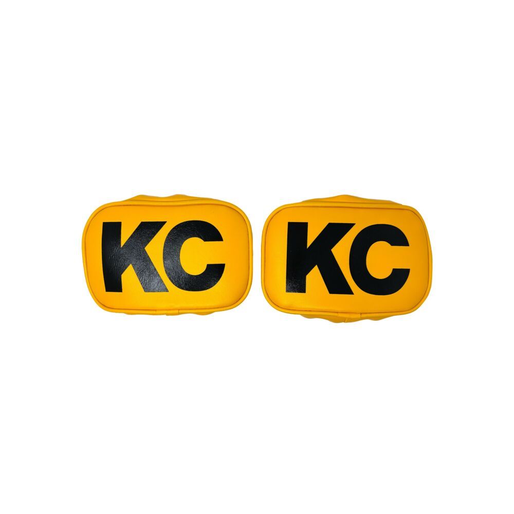 Head Light Cover 5x7 Inch Yellow KC Soft Pair KC HiLiTES