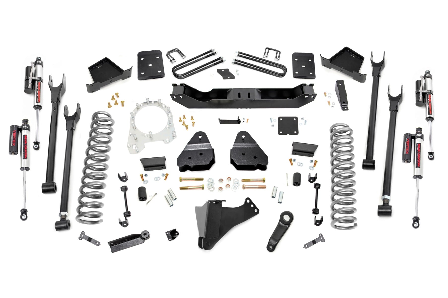 6 Inch Lift Kit 4-Link OVLD Vertex Ford F-250/F-350 Super Duty (17-22) Rough Country