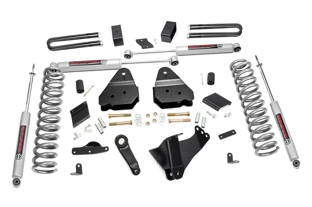 4.5 Inch Lift Kit OVLD Ford F-250 Super Duty 4WD (2011-2014) Rough Country