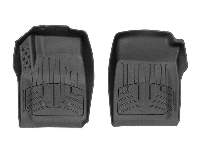 WeatherTech 2015 Chevy Colorado Extended Crew Cab Front FloorLiner HP - Black