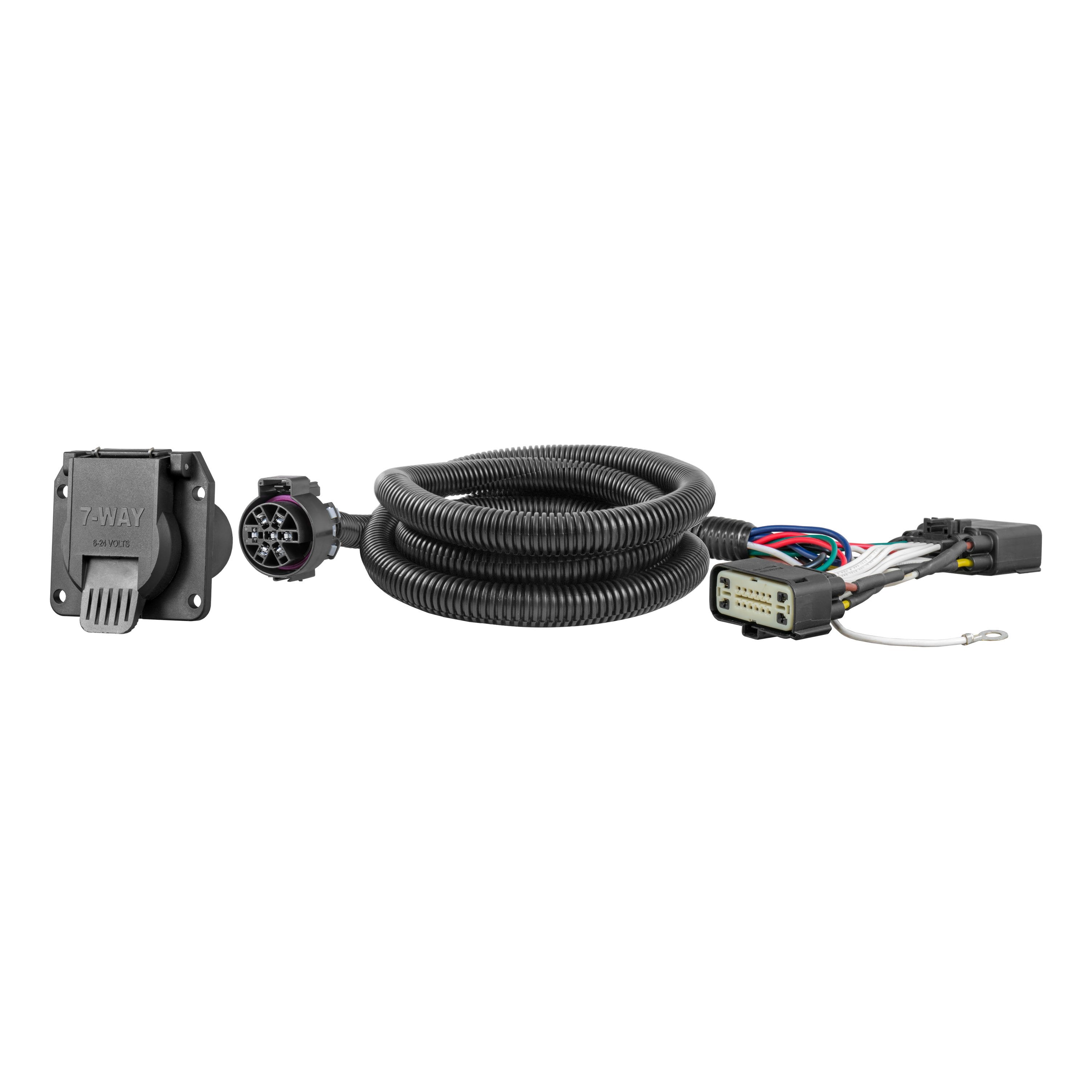 CURT Vehicle-Side Custom RV Blade 7-Pin Trailer Wiring Harness, Fits Select Ford Ranger Model 56431