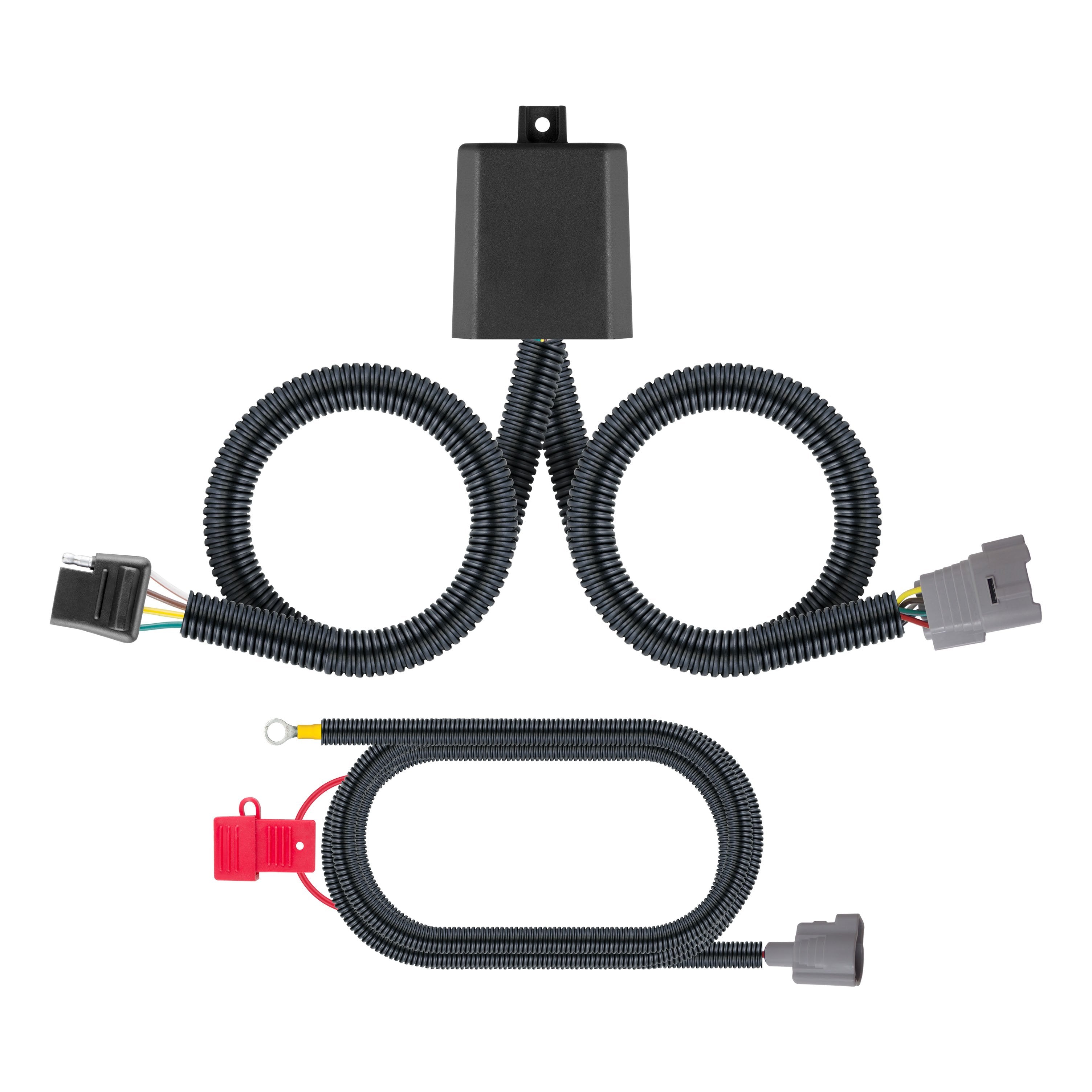 CURT Vehicle-Side Custom 4-Pin Trailer Wiring Harness, Fits Select Toyota Tundra Model 56438
