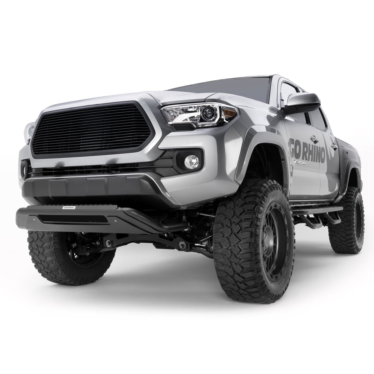 RC3 LR with Mounting Brackets Textured Black 2016-2023 Toyota Tacoma Go Rhino