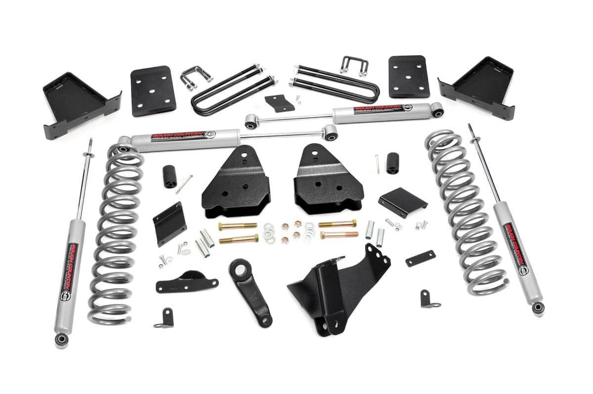 4.5 Inch Lift Kit OVLD Ford F-250 Super Duty 4WD (2015-2016) Rough Country