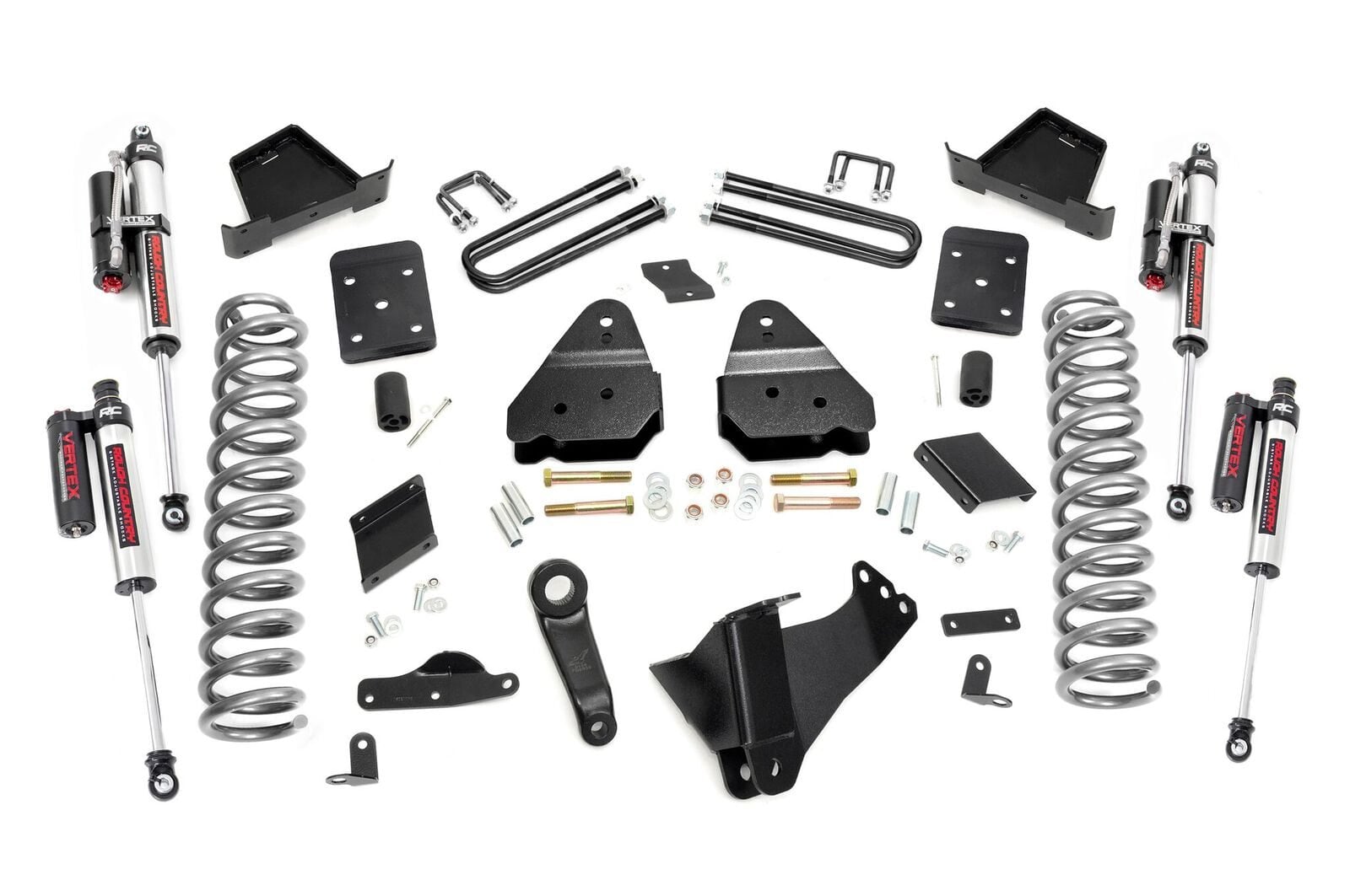 4.5 Inch Lift Kit OVLD Vertex Ford F-250 Super Duty 4WD (2015-2016) Rough Country