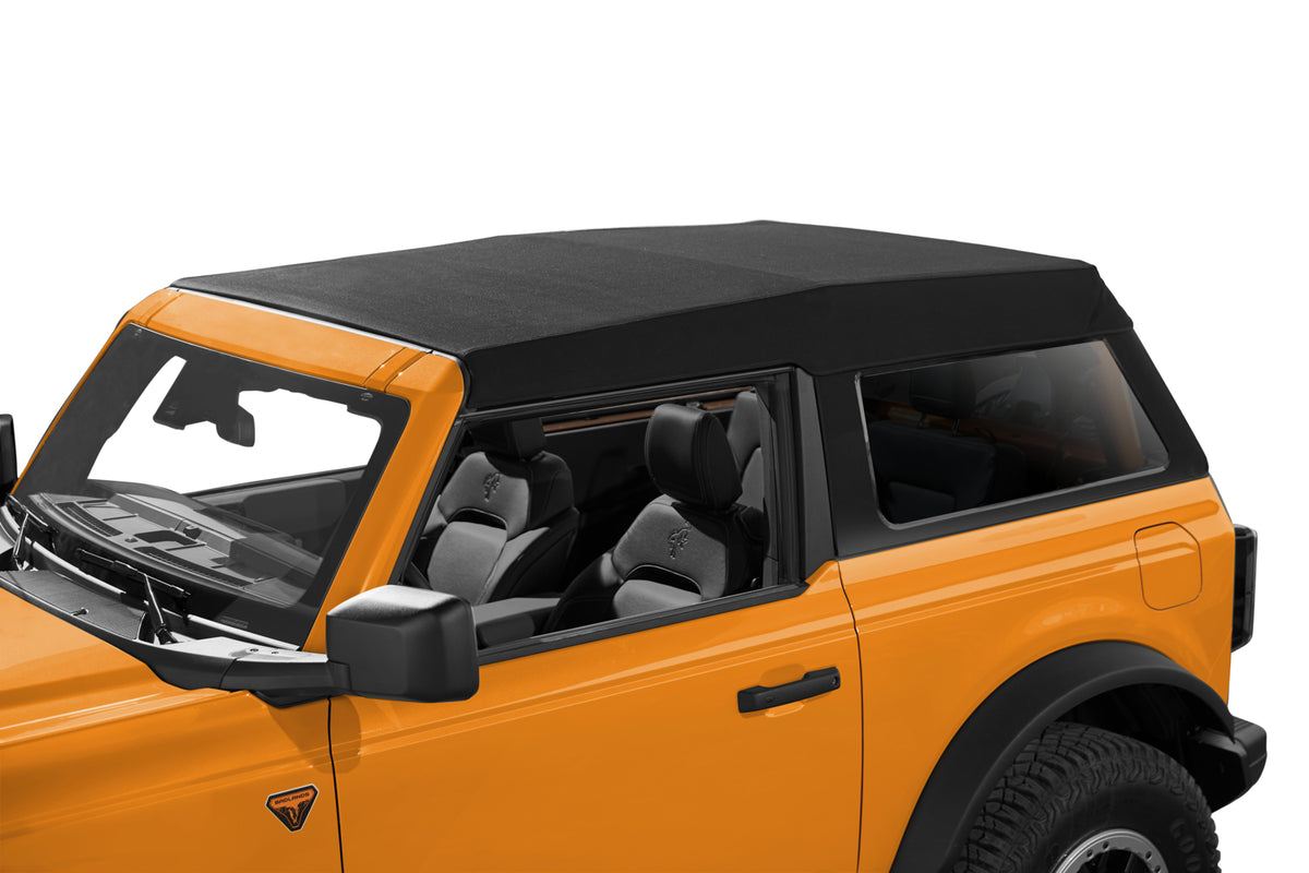 Trektop 21-27 Bronco 2-Door (Premium Black Twill) Bestop