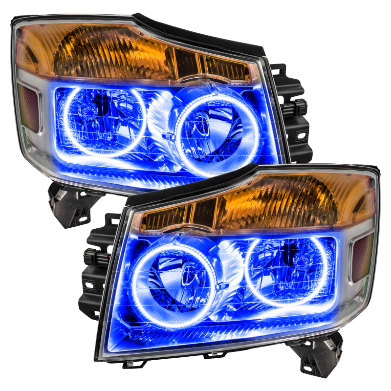 Oracle Nissan Armada 08-15 Halo Kit - ColorSHIFT w/ BC1 Controller