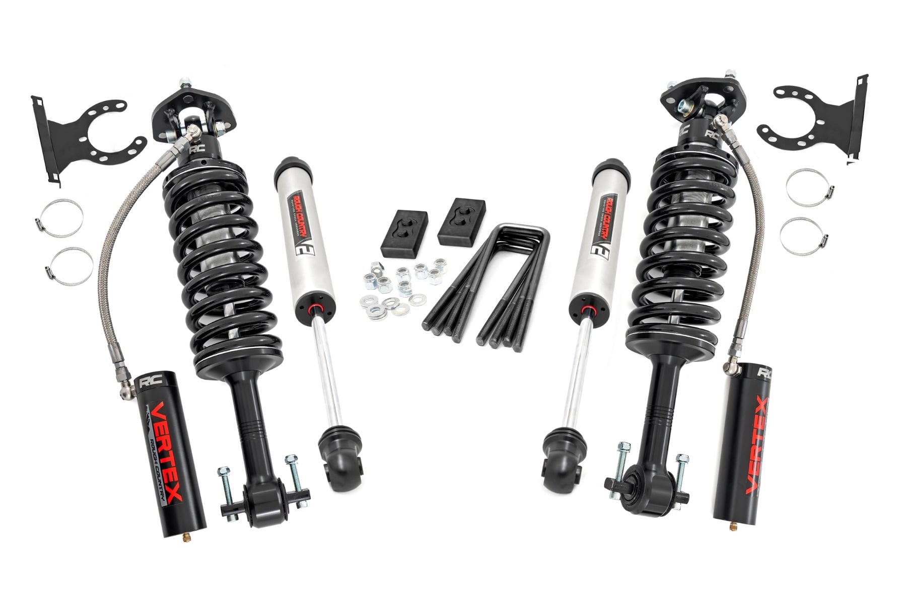 2 Inch Lift Kit Vertex/V2 Ford F-150 4WD (2014-2020) Rough Country