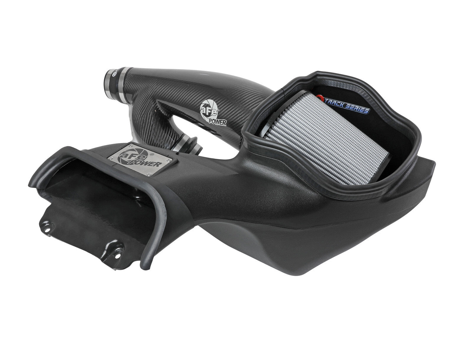 Track Series Carbon Fiber Intake System w/ Pro Dry S Filter Ford F-150 Raptor 17-20 V6-3.5L (tt) aFe Power