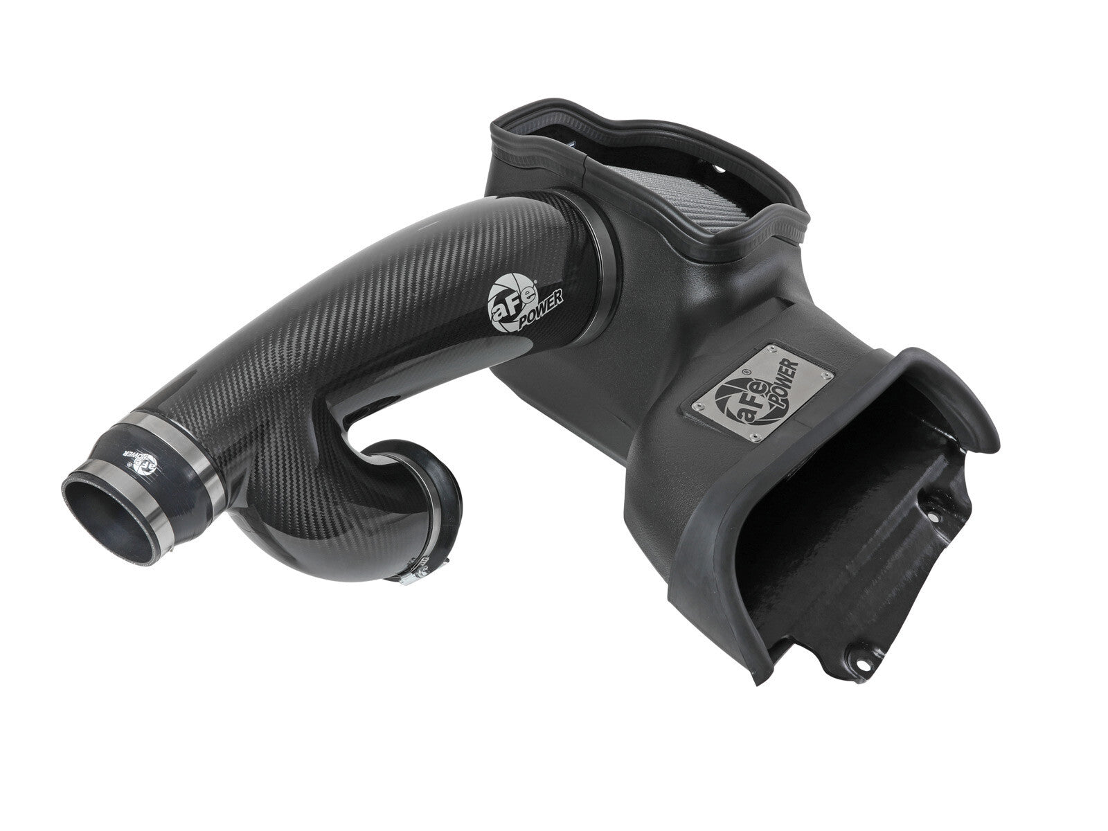 Track Series Carbon Fiber Intake System w/ Pro Dry S Filter Ford F-150 Raptor 17-20 V6-3.5L (tt) aFe Power