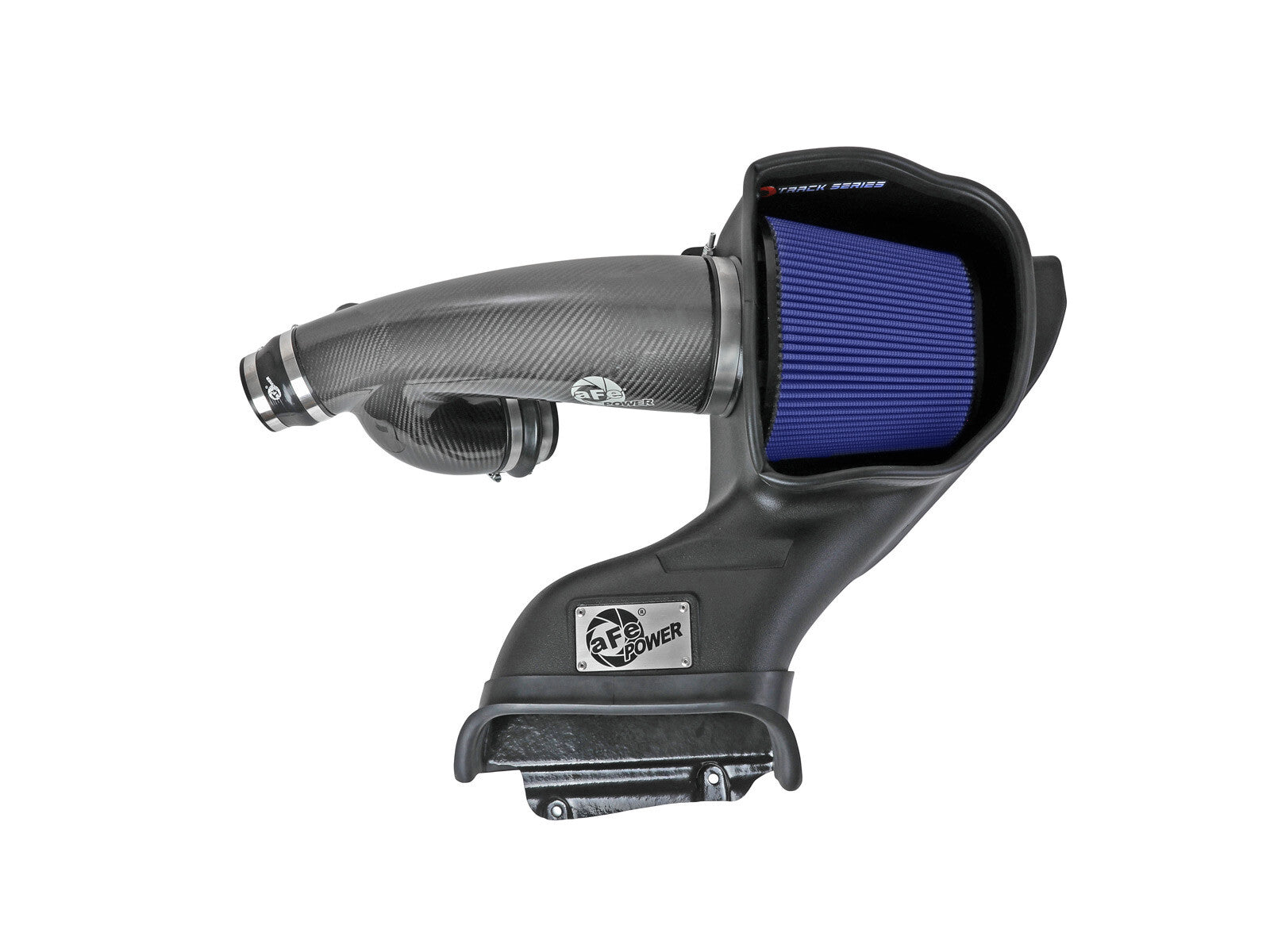 Track Series Carbon Fiber Intake System w/ Pro 5R Filter Ford F-150 Raptor 17-20 V6-3.5L (tt) aFe Power