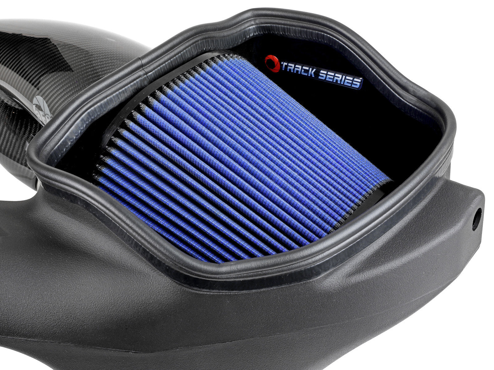 Track Series Carbon Fiber Intake System w/ Pro 5R Filter Ford F-150 Raptor 17-20 V6-3.5L (tt) aFe Power