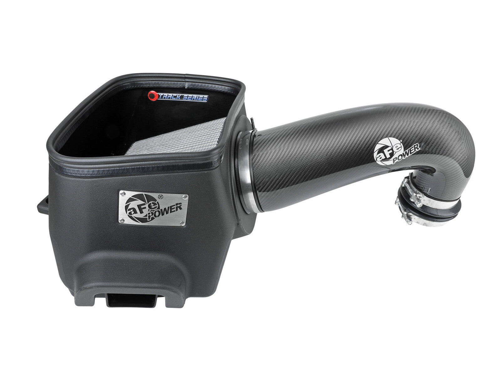 Track Series Carbon Fiber Intake System w/ Pro Dry S Filter Ram 1500 (Dt) 19-26 V8-5.7L Hemi aFe Power