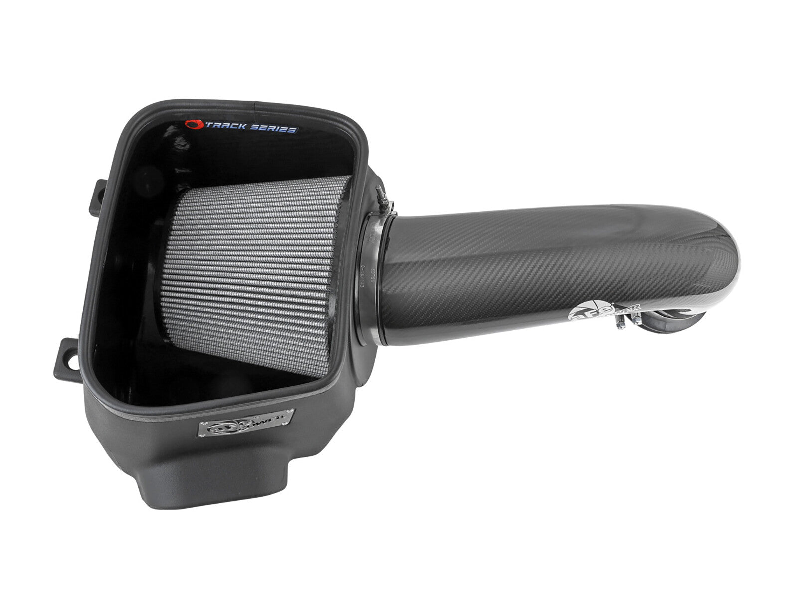 Track Series Carbon Fiber Intake System w/ Pro Dry S Filter Ram 1500 (Dt) 19-26 V8-5.7L Hemi aFe Power