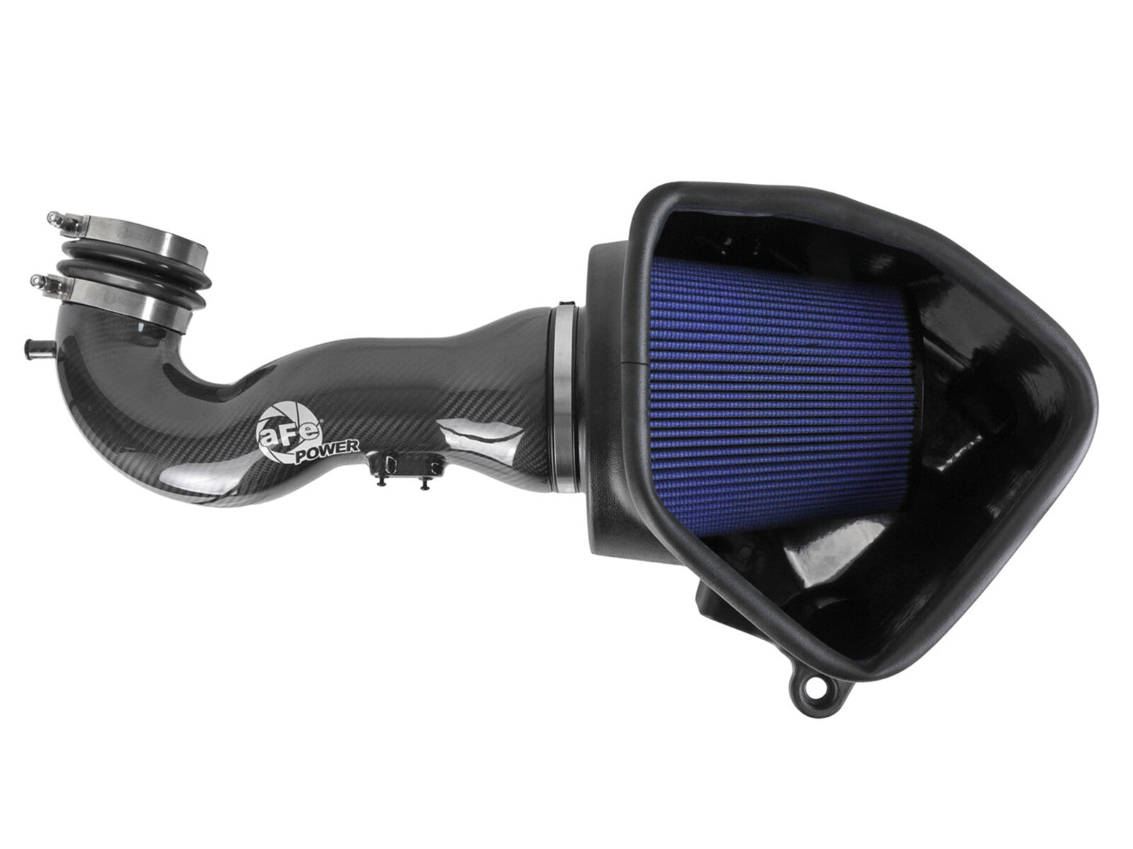 Track Series Carbon Fiber Intake System w/ Pro 5R Filter GM Trucks/SUVs 19-26 V8-5.3/6.2L aFe Power