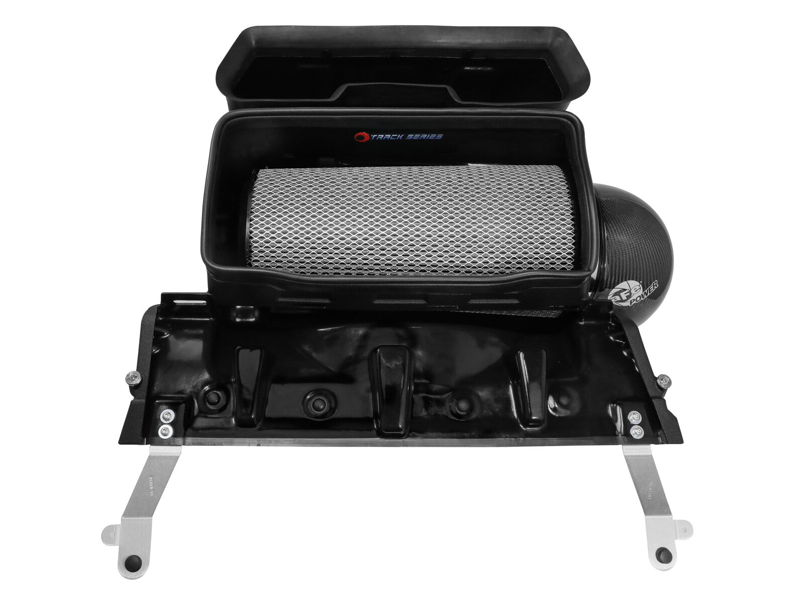 Track Series Carbon Fiber Intake System w/ Pro Dry S Filter Ram 1500 Trx 21-24 V8-6.2L (sc) aFe Power