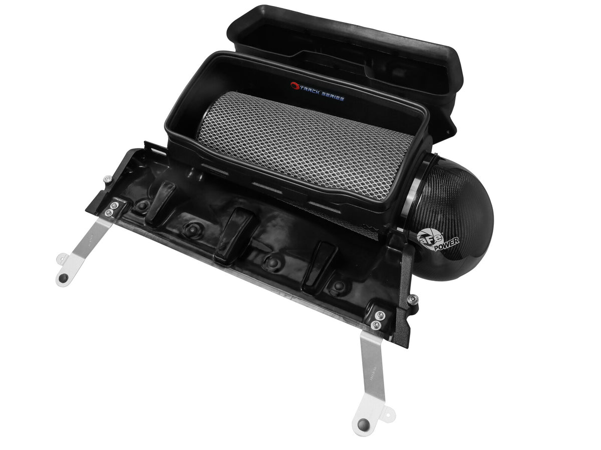 Track Series Carbon Fiber Intake System w/ Pro 5R Filter Black Ram 1500 Trx 21-24 V8-6.2L (sc) aFe Power