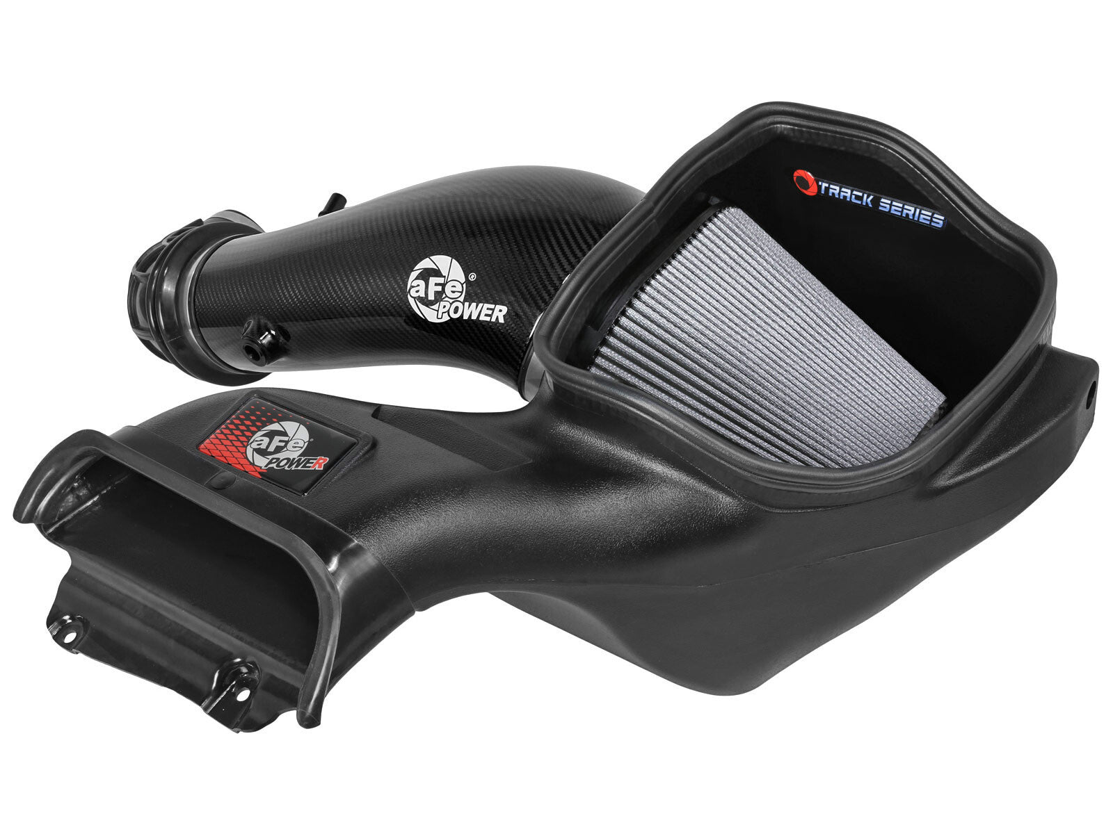 Track Series Carbon Fiber Intake System w/ Pro Dry S Filter Ford F-150 Raptor R 23-26 V8-5.2L (sc) aFe Power