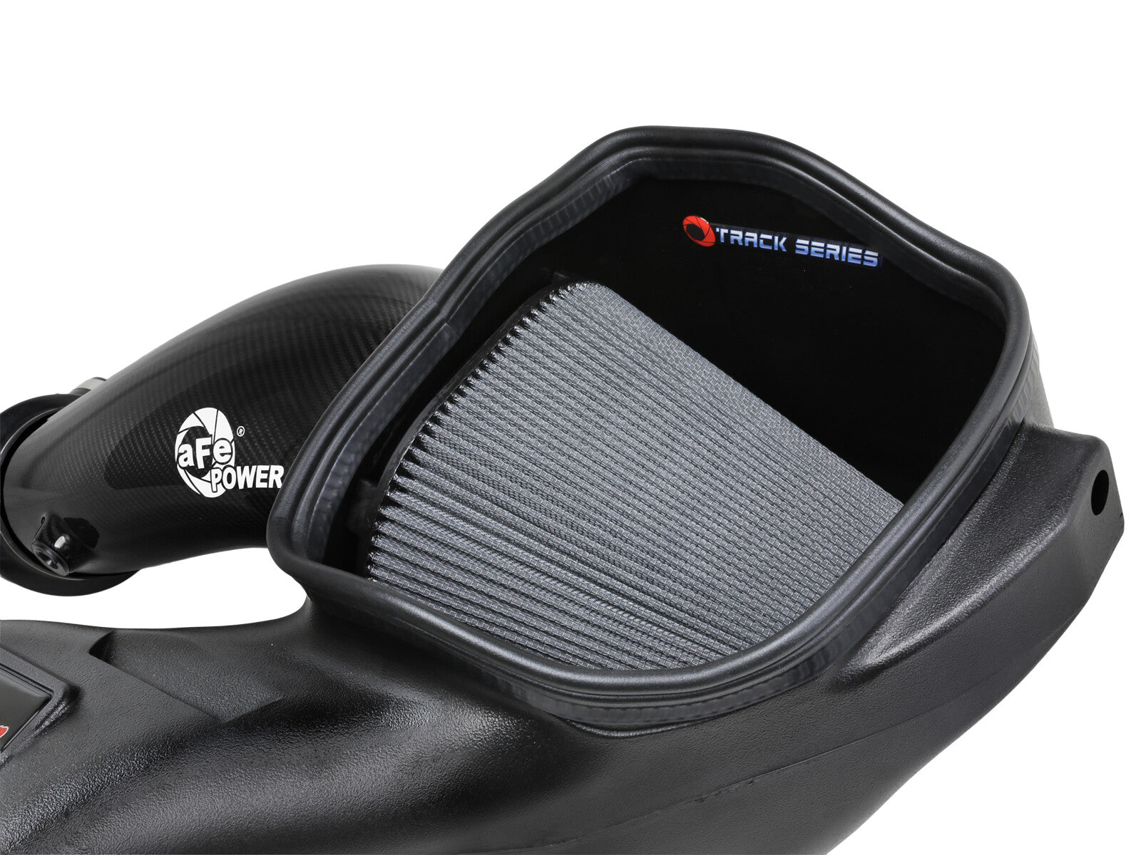 Track Series Carbon Fiber Intake System w/ Pro Dry S Filter Ford F-150 Raptor R 23-26 V8-5.2L (sc) aFe Power